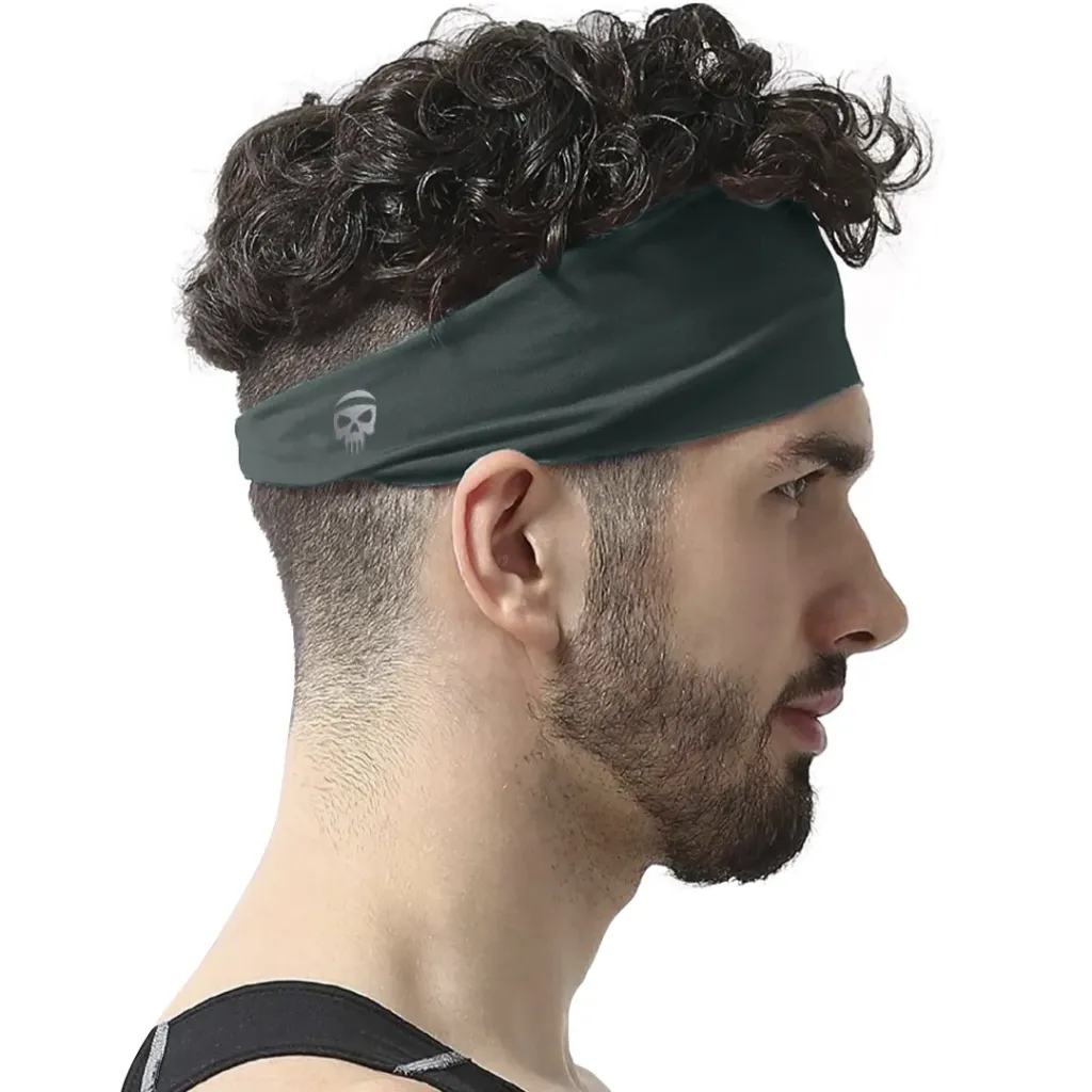 SKULLFIT Sports Headband (Gray)